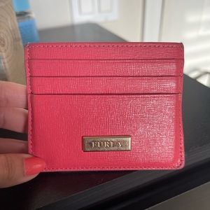 FURLA Pink Card holder